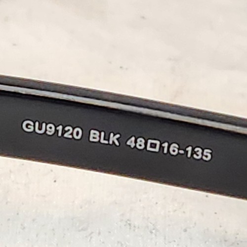 GUESS GU9120 BLK Womens Eyeglasses Frames Only 48-16 135mm Matte Black Rectangle - Picture 7 of 21