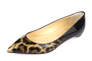 CHRISITAN-LOUBOUTIN-PIGALLE-FOLLIES-225518-leopard-patent-leather-flat-sz-35-5