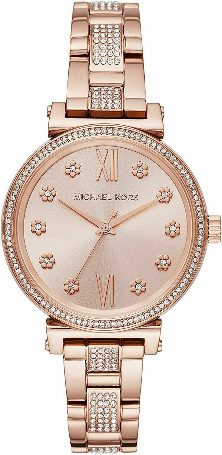 Michael Kors Sofie Pave Two Tone Watch 