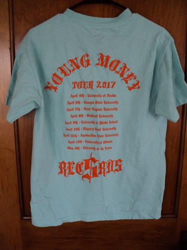 2017 Tour Young Money Records T Shirt-size Medium-Good Condition - Picture 3 of 5