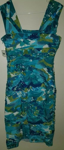 Adrianna Papell Bandage Shred Sheath/Bodycon Dress Size 10 NWT AMAZIING - Picture 3 of 12