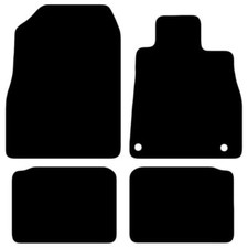 FITS NISSAN MICRA 2017 & ONWARDS TAILORED CAR FLOOR MATS (4-Pcs with 2-Fixings)