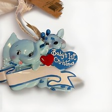 Baby  s First Christmas Personalized Ornament