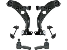 Front Control Arm Ball Joint Tie Rod and Sway Bar Link Kit 58KQWY87 for 626 2000