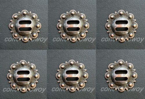 Concho Pequeño Trinity De Cobre Sólido BCP2 CS - Alta Calidad Para Artesanía En Cuero