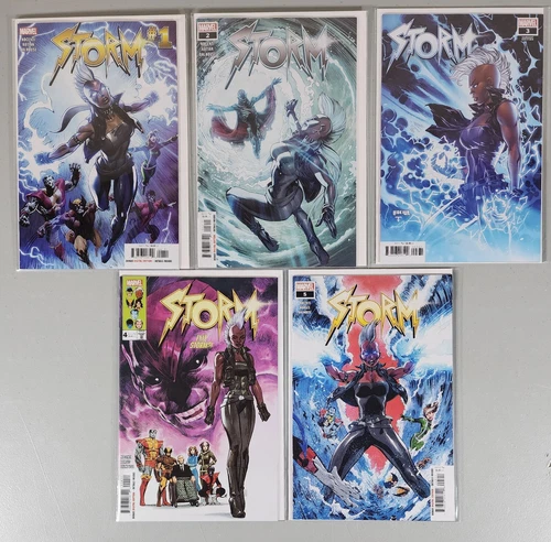 STORM #1 2 3 4 5 All Cover A Except 3 is Cover C Marvel 2023 NM