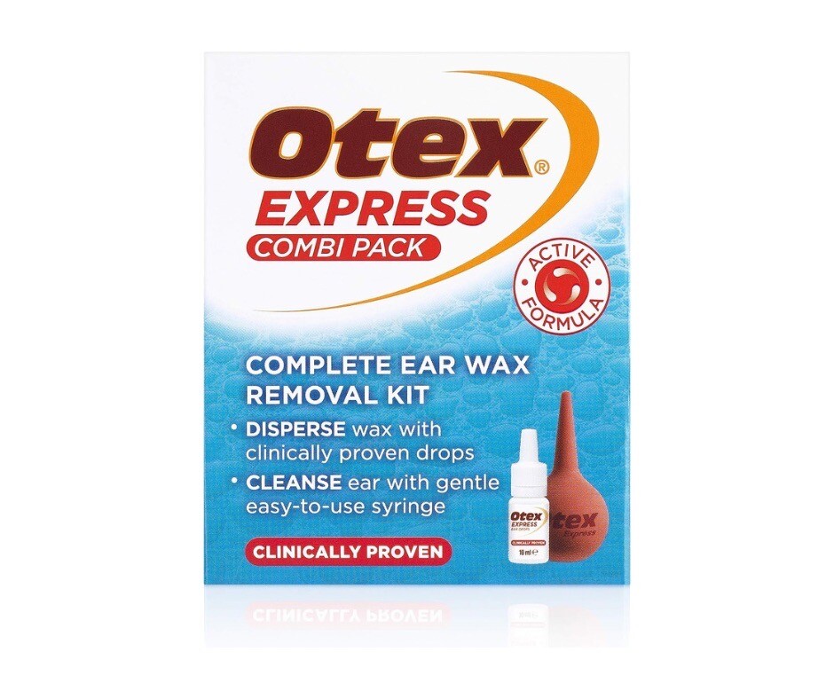 Otex Ear Wax Removal Bundle Olive Oil, Sodium Bicarbonate, Express