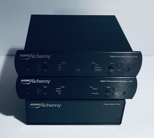 3 Audio Alchemy Digital Transmission Interface Pro & DDE v3.0 & PowerStation Two - Picture 2 of 15