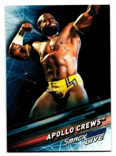 2019 Topps WWE SmackDown Live #5 Apollo Crews