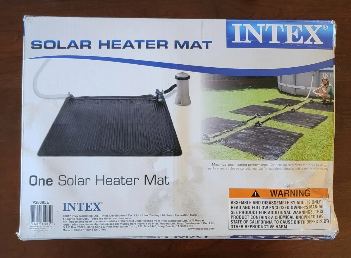 Intex 28685E Above Ground Swimming Pool Water Heater Solar Mat