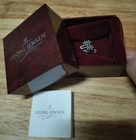 Rare Sterling GEORG JENSEN Cufflinks #61 Geometric Design Harald Nielsen Denmark