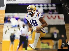 Jabril Cox Autographed LSU 11x14 Photo C&C Hologram COA