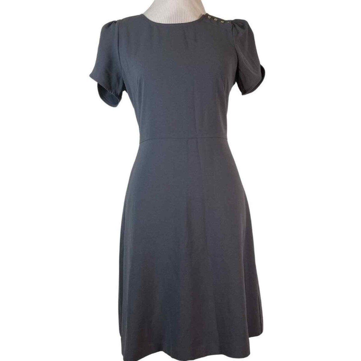 knee length dresses for ladies V-Neck A Line Dress