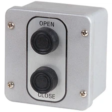 MMTC 2BX Exterior 2 Button Door Control Station Surface Mount Metal Enclosure NO