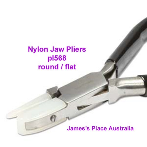 Nylon Jaw Pliers - various shapes - no more scratching wire & plate!! - Picture 27 of 40