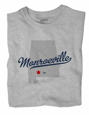 Monroeville Alabama AL Ala T-Shirt MAP