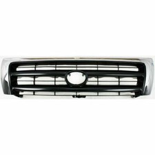Chrome Black Grille For 1998-2000 Toyota Tacoma 4wd To1200213 5310004100