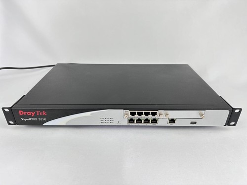 DRAYTEK VIGOR IP PBX 3510 Dual WAN 100 LINE VOIP With PSTN and FIREWALL - Picture 1 of 7