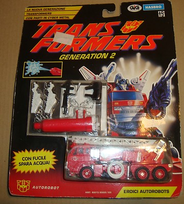 Transformers Generation 2 (g2) Heroic autorobots Inferno Hasbro/Gig 1994 | eBay