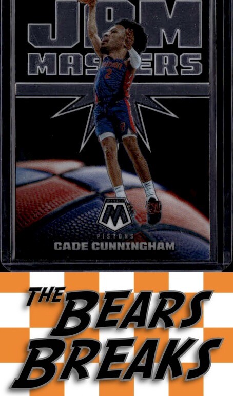 2021-22 Panini Mosaic #16 Cade Cunningham Jam Masters
