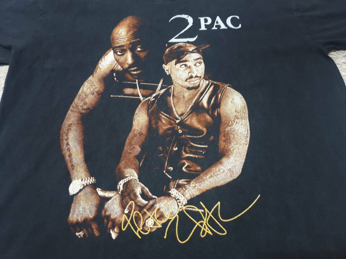 Rare Vintage Tupac Shakur Bootleg T Shirt Notorious B.I.G.