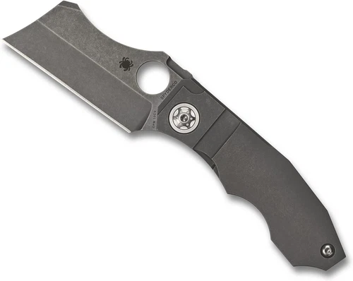 Spyderco Stovepipe 2.78" Plain Edge Folding Pocket Knife C260TIP