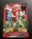 2024 Topps Chrome Football Red Refractor Steve Young #LOG-24
