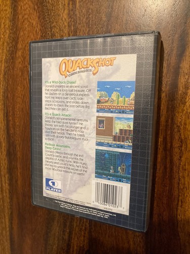 QuackShot Starring Donald Duck | Sega Genesis | Item and Box - Picture 2 of 7