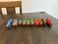 Thomas and Friends Percy Thomas Metal Push Along Train Lot of 10 Rare