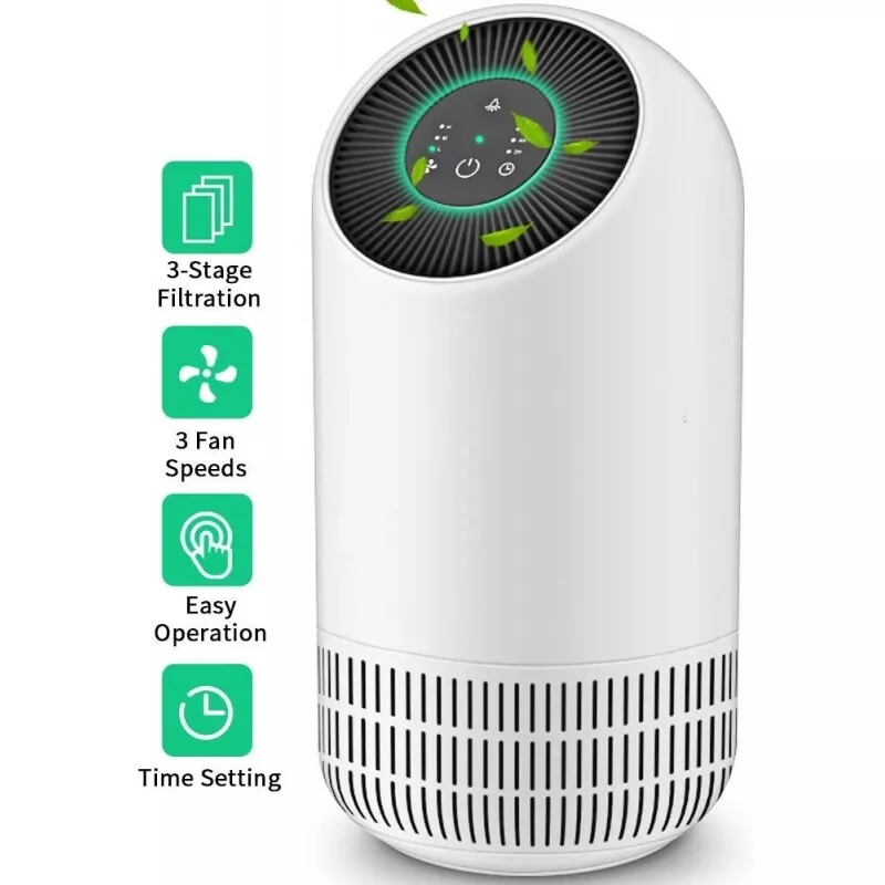 Honati Air Purifier for Home Allergies and Pets True HEPA Filter Easy to Elimin