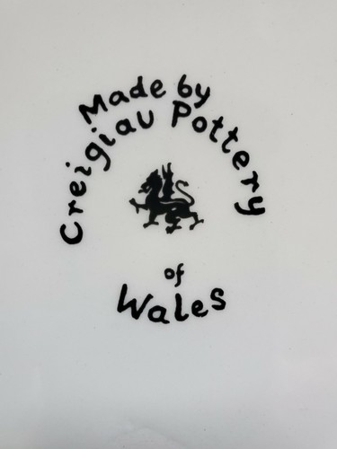 Creigiau Pottery of Wales Copper Luster Floral Plate - Beautiful! - Picture 3 of 4
