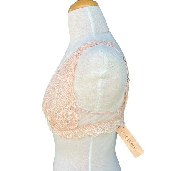 Lise Charmel Caprice En Dentelle Luxury Soft Cup Bra ACH6501 Caprice Peche NWT - Image 2 of 4