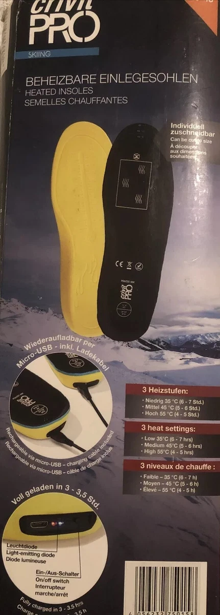 Crivit heated best sale insoles