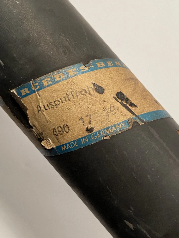 NOS 1971-1976 Mercedes 450SL HEADER EXHAUST PIPE 450SLC Left Side OEM LOCAL P/U - Image 4 of 4