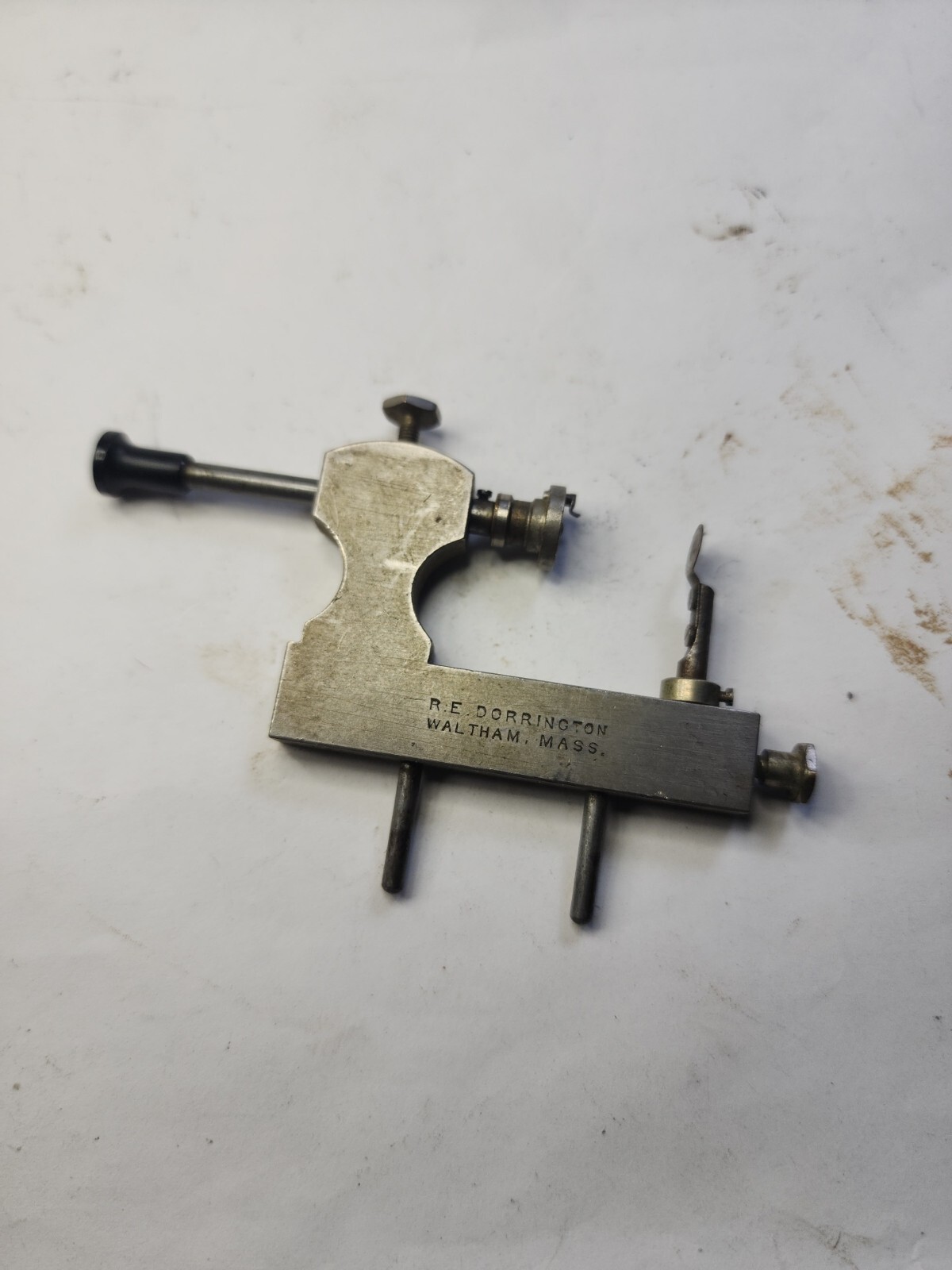 Antique R.E. Dorrington BALANCE PIVOT POLISHER Pocket Watch TOOL