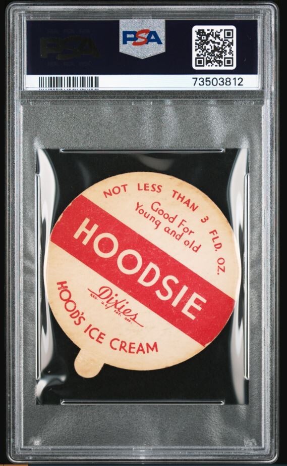 1937 Dixie Lids Ducky Joe Medwick Baseball Card PSA Certified 6