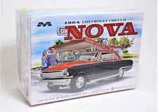 Moebius 2321 1/25 Scale 1964 Chevrolet Chevy II Nova Resto Mod Plastic Model Kit