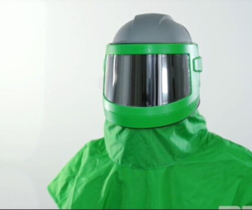 RPB Nova 3 Sandblast Safety Respirator Helmet with C40 Climate Control Device - Picture 2 of 2