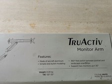 dual monitor arm desk mount