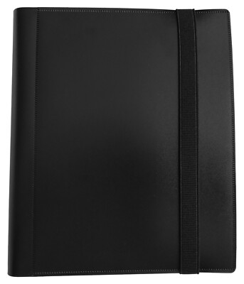 Arkero-G 4-Pocket Pro Binder Black / Schwarz 160 Karten Sammelalbum / Portfolio