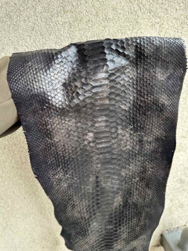 Genuine Snake skin, Italian genuine snake leather, exotic leather - Picture 2 of 4