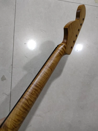 22fret 24inch Large headstock Roasted flame maple electric guitar neck rosewood