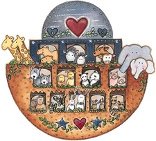 Noahs Ark Animals Ship 25 Wallies Wallpaper Sticker Decal Border Wall Decor Noah