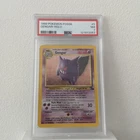 POKEMON 1999 Fossil GENGAR Holo #5 PSA 7 Near Mint RARE