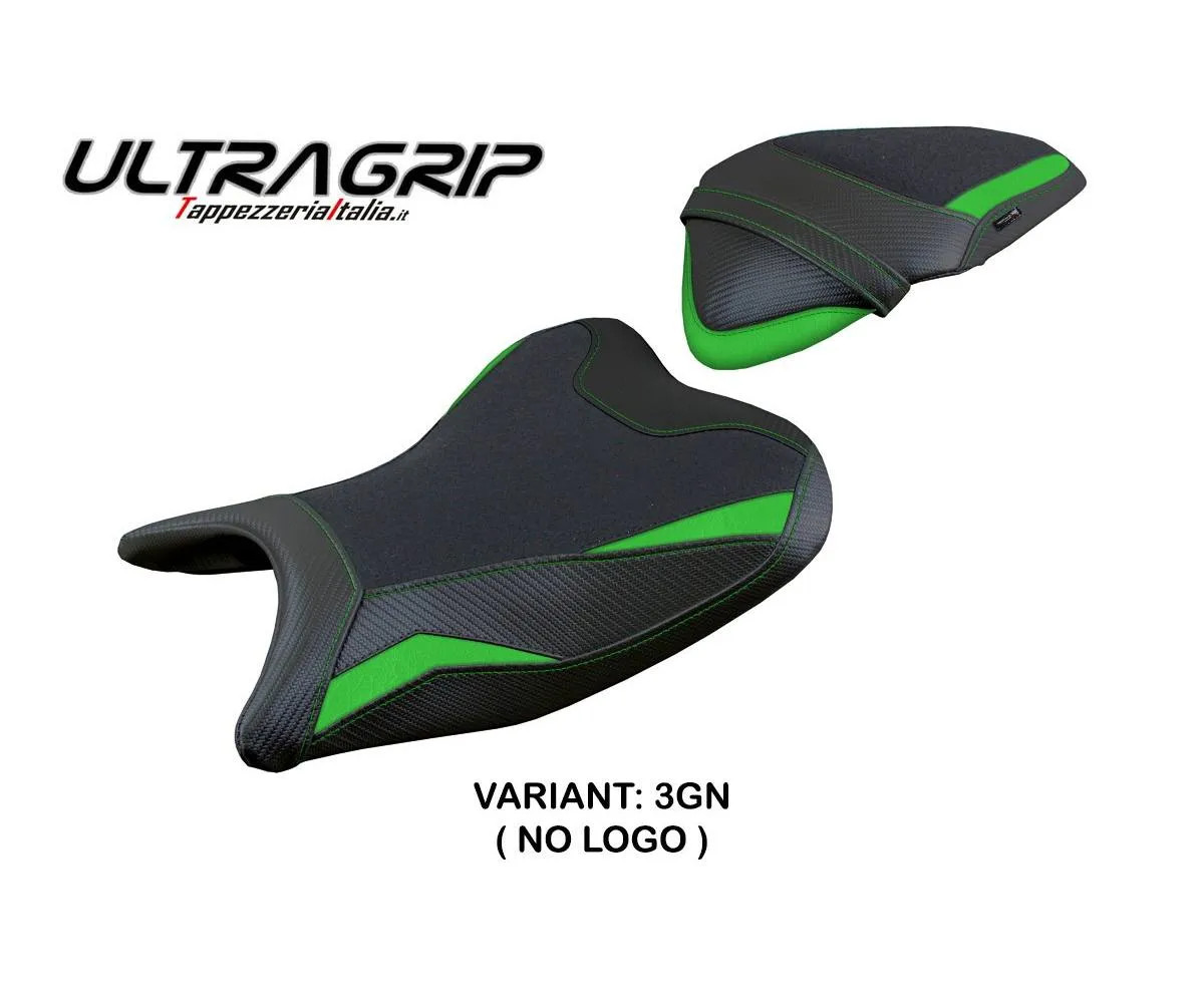 Seat cover Abrantes Ultragrip Green GN Tpz compatible KAWASAKI Z 250 2019 2020