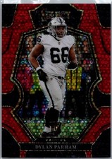2022 Panini Select - Premier Level Dylan Parham #154 Red Disco #D 29/49 (RC)