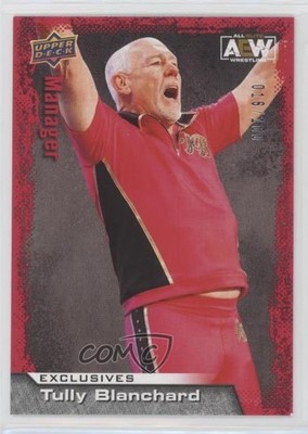 2022 Upper Deck AEW All Elite Wrestling Crew Exclusives /100 Tully Blanchard gy2