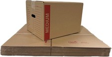 Medium Moving Boxes 18x14x12 with Handles 20 Pack - 32 ECT Cardboard...