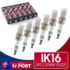 6x  MODIGT IRIDIUM Spark Plugs IK16 for '05~'11 Kia Rio 1.4L G4EE, 1.6L G4ED