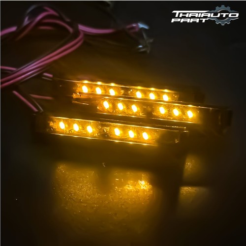 For Ford Ranger Raptor P703 NEXT-GEN 22-24 3PCs Amber LED Front Grille Light - Bild 9 von 11